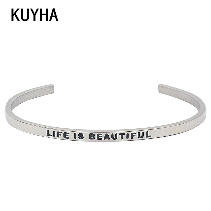 Simple Trendy Engraved Women Bangle Fashion Jewelry Stainless Steel Silver Color With Etch Engrave Black Enamel
Simple Trendy Engraved Women Bangle Fashion Jewelry Stainless Steel Silver Color With Etch Engrave Black Enamel