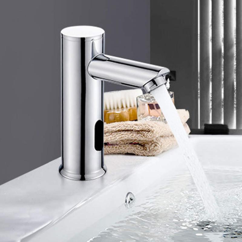 G1/2in Single Cold Sensor Faucet Touchless Automatic Basin Faucets for Bathroom Non-Contacting Hands Clean torneira do banheiro
G1/2in Single Cold Sensor Faucet Touchless Automatic Basin Faucets for Bathroom Non-Contacting Hands Clean torneira do banheiro