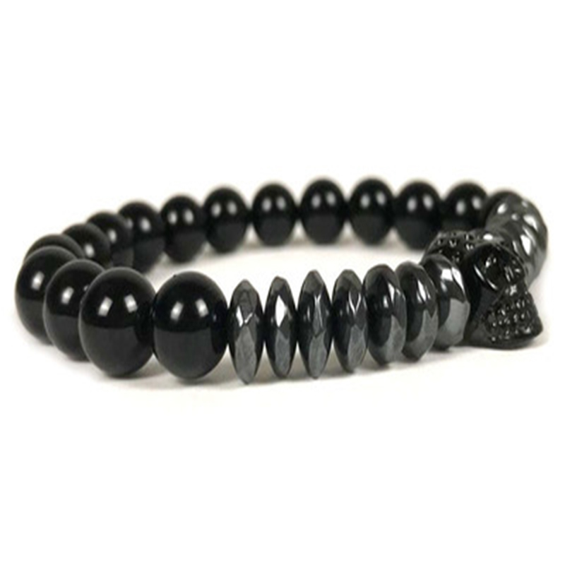 3UM Northskull bracelet with natural color-preserving Blackstone stainless steel skull
3UM Northskull bracelet with natural color-preserving Blackstone stainless steel skull