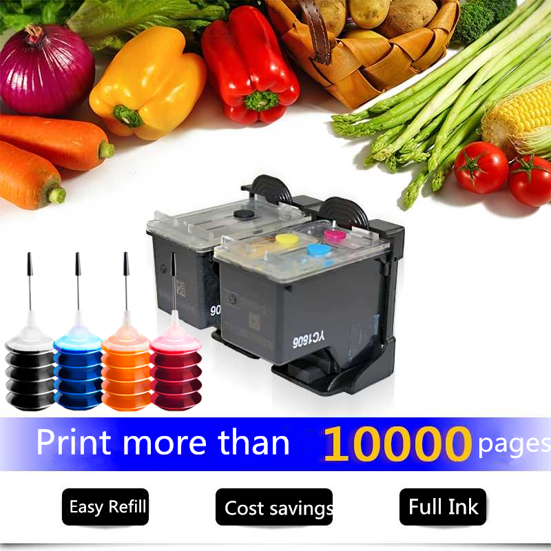 GraceMate 302 302XL Compatible Refillable Ink Cartridge for Deskjet 1110 1111 1112 2130 3630 3632 Officejet 3830 3831 Printer
GraceMate 302 302XL Compatible Refillable Ink Cartridge for Deskjet 1110 1111 1112 2130 3630 3632 Officejet 3830 3831 Printer
