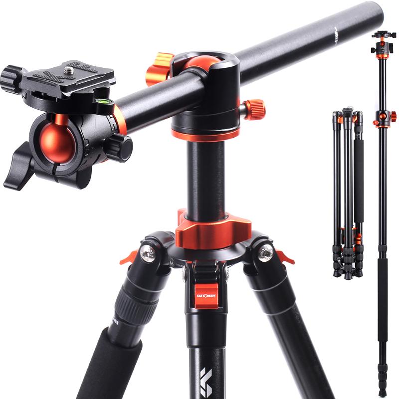 K&F Concept SA254T1 93 Inch Camera Tripod 4 Section Aluminium Detachable Tripod with 360 Degree Ball Head Quick Release Plate
K&F Concept SA254T1 93 Inch Camera Tripod 4 Section Aluminium Detachable Tripod with 360 Degree Ball Head Quick Release Plate