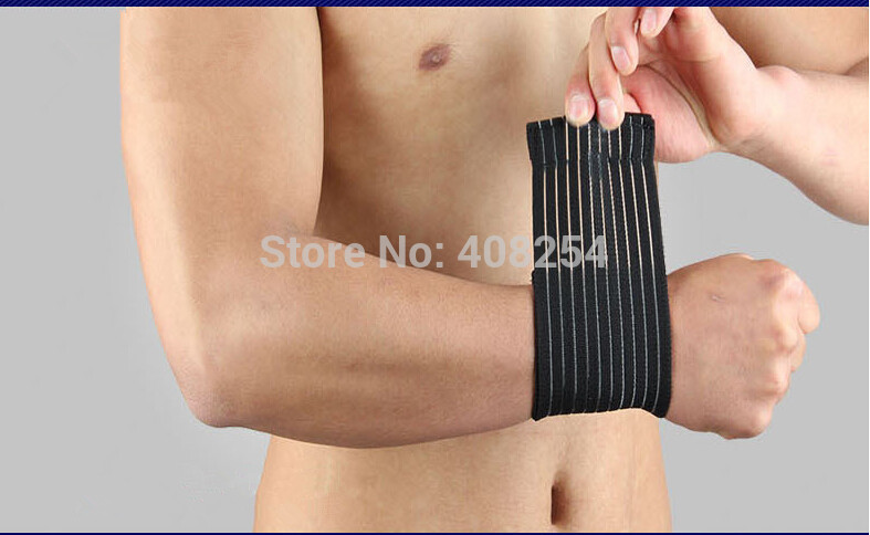 Hot Sport Wrist band Wrap Bandage Support Band Gym Strap Safety Crossfit wrap Elastic Support Sprain Strain, Black
Hot Sport Wrist band Wrap Bandage Support Band Gym Strap Safety Crossfit wrap Elastic Support Sprain Strain, Black