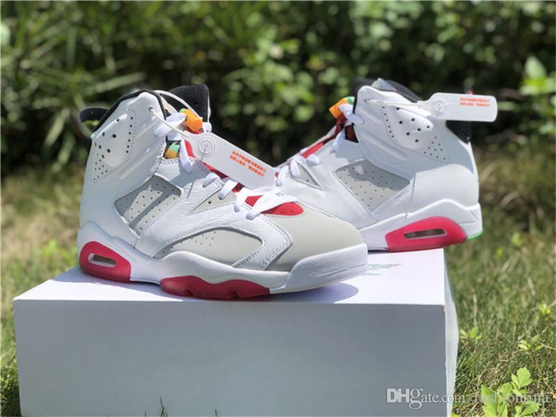 2020 Authentic Air High 6 Hare Basketball Shoes Men Women Neutral Grey White True Red Black Trainers Sneakers CT8529-062 With Original Box 
2020 Authentic Air High 6 Hare Basketball Shoes Men Women Neutral Grey White True Red Black Trainers Sneakers CT8529-062 With Original Box