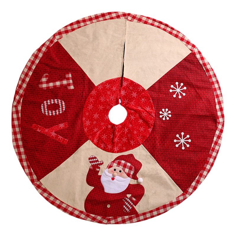 Hot Sale Christmas Tree Skirts Santa Claus Pattern Creative Cloth Tree Skirt Apron Mats for Party Decorating Christmas
Hot Sale Christmas Tree Skirts Santa Claus Pattern Creative Cloth Tree Skirt Apron Mats for Party Decorating Christmas