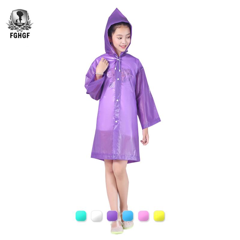 FGHGF Kids Student Hooded Jacket Children Girl Boy Rain Coat Poncho Raincoat Cover Long Transparent Rainwear Waterproof Hooded 
FGHGF Kids Student Hooded Jacket Children Girl Boy Rain Coat Poncho Raincoat Cover Long Transparent Rainwear Waterproof Hooded