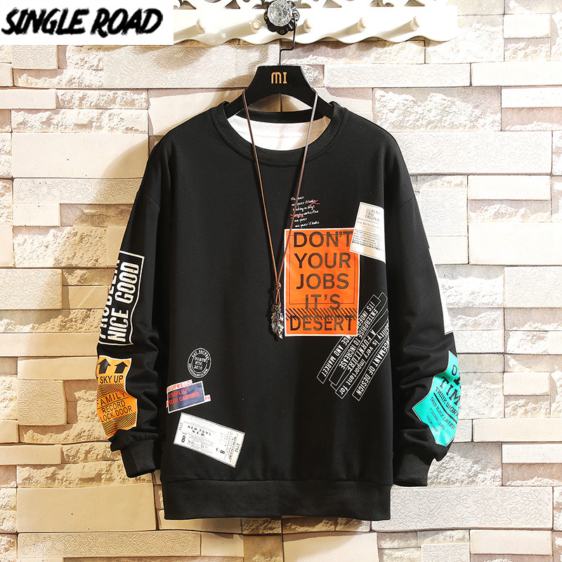 SingleRoad Mens Crewneck Sweatshirt Men 2020 Autumn Graphic Hip Hop Black Oversized Harajuku Japanese Streetwear Sweatshirts Men, Grey hoodie thin
SingleRoad Mens Crewneck Sweatshirt Men 2020 Autumn Graphic Hip Hop Black Oversized Harajuku Japanese Streetwear Sweatshirts Men, Grey hoodie thin