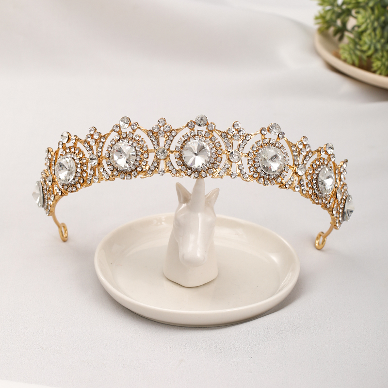 Fashion Gold Queen Kings Diadems Crystal Rhinestone Tiaras And Crowns For Wedding Party Bridal Hairbands Women Hair Accessories
Fashion Gold Queen Kings Diadems Crystal Rhinestone Tiaras And Crowns For Wedding Party Bridal Hairbands Women Hair Accessories
