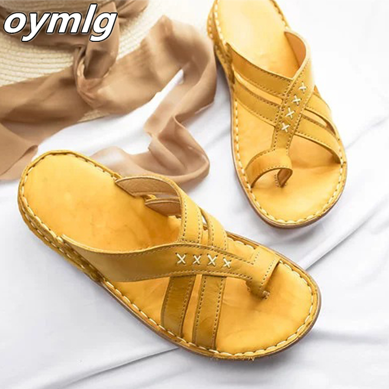 Women Slippers 2020 Summer Sandals for Women Beach Shoes Low Heels Wedges Shoes Flip Flops Gladiator Flat Sandalias Mujer, Brown
Women Slippers 2020 Summer Sandals for Women Beach Shoes Low Heels Wedges Shoes Flip Flops Gladiator Flat Sandalias Mujer, Brown