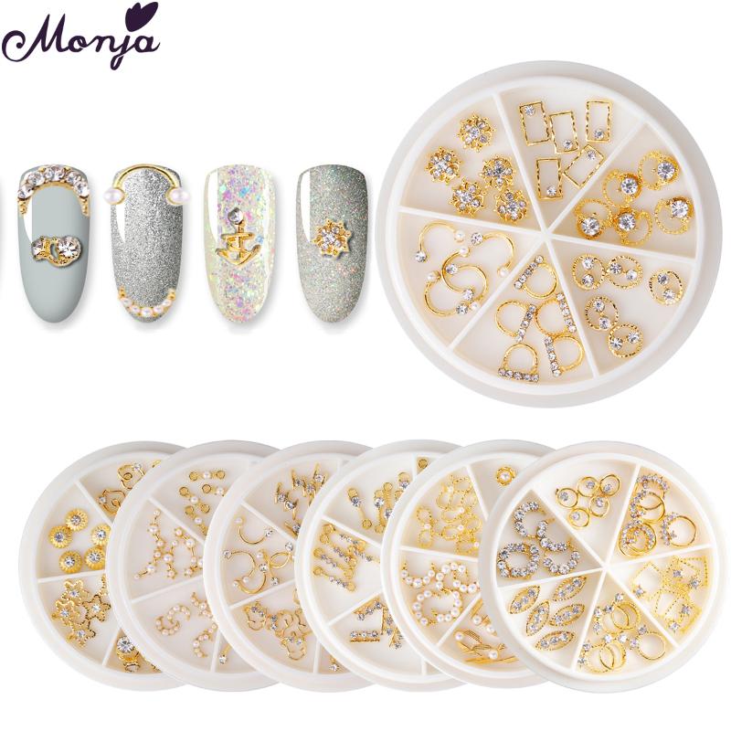 Monja 6 Grids/Box 3D Nail Art Metal Pearl Rhinestone Butterfly Petals Nail Jewelry DIY Manicure Accessories Decoration
Monja 6 Grids/Box 3D Nail Art Metal Pearl Rhinestone Butterfly Petals Nail Jewelry DIY Manicure Accessories Decoration