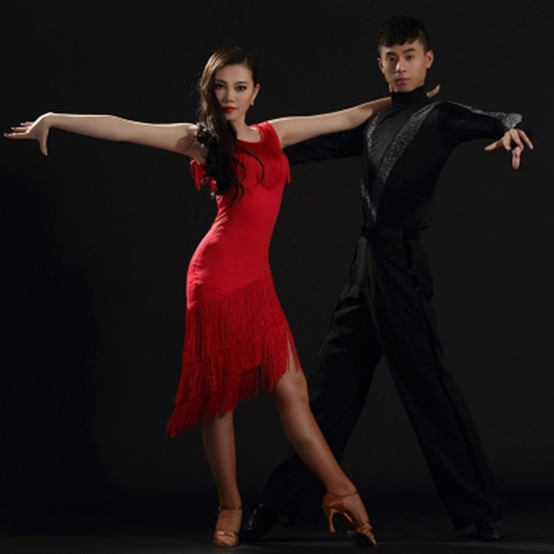 Stage Wear 2021 Lady Latin Dance Practice/Performance Dresses Black Red Tassel Women Clothing For Cha Cha/Ruma/Samba/Latin Dancing Skirts
Stage Wear 2021 Lady Latin Dance Practice/Performance Dresses Black Red Tassel Women Clothing For Cha Cha/Ruma/Samba/Latin Dancing Skirts