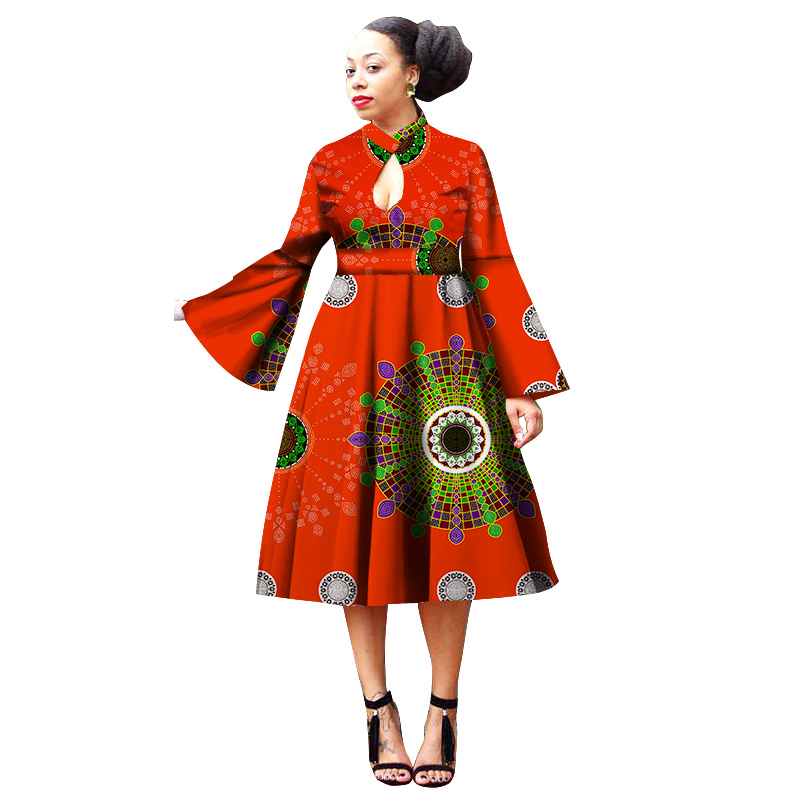 Summer African Dresses for Women Wax Print Dresses Cotton Bazin Rich African Style Clothing for Women Plus Size Design Dress
Summer African Dresses for Women Wax Print Dresses Cotton Bazin Rich African Style Clothing for Women Plus Size Design Dress