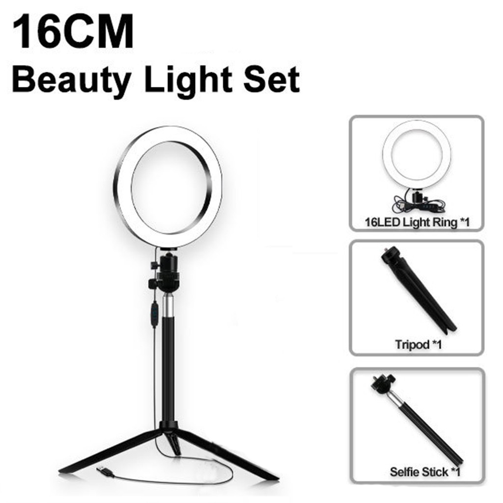USB Selfie LED Ring Lights Multifunction Lightweight Portable Retractable Triop Ring Light For Vlogging Photography Live Video Phone PC
USB Selfie LED Ring Lights Multifunction Lightweight Portable Retractable Triop Ring Light For Vlogging Photography Live Video Phone PC