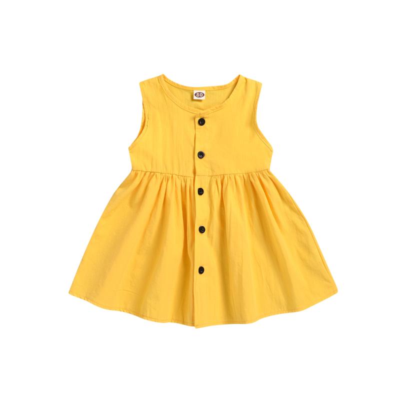 Summer Baby Girls Dress Cotton Sleeveless Toddler Dress Kids Fashion Girls Clothing, Beige
Summer Baby Girls Dress Cotton Sleeveless Toddler Dress Kids Fashion Girls Clothing, Beige