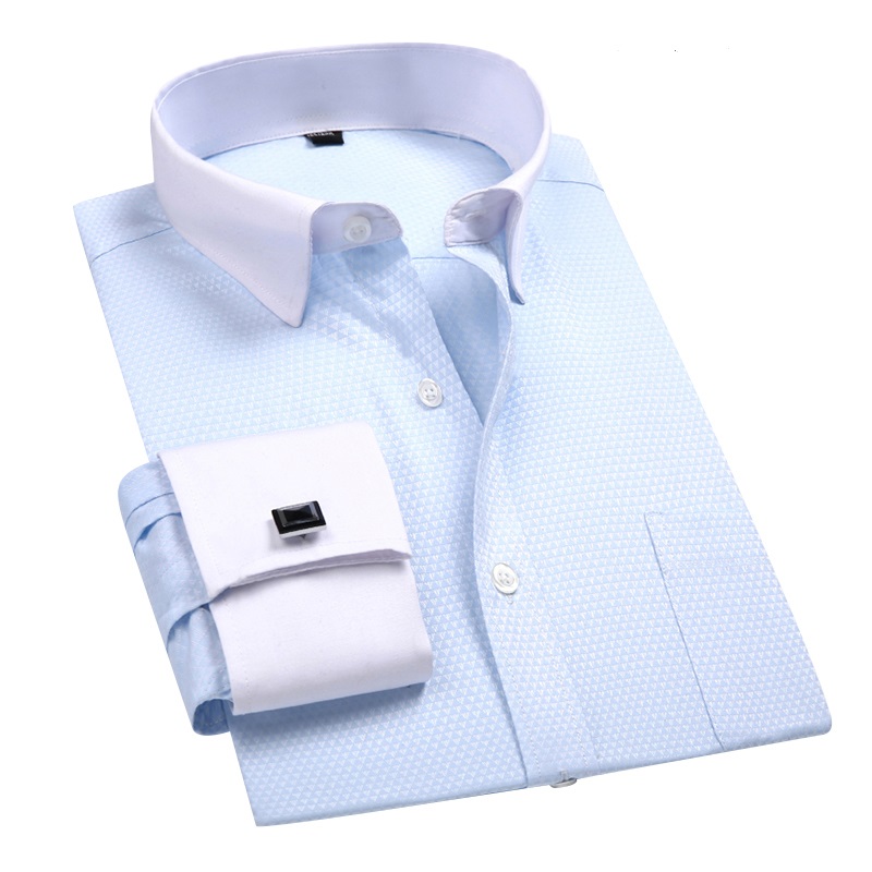 2020 New Arrival French Cuff Men's Shirt White Dress Shirt Long Sleeved Man Formal Solid Man Clothing camisa masculin DS190, Fs06
2020 New Arrival French Cuff Men's Shirt White Dress Shirt Long Sleeved Man Formal Solid Man Clothing camisa masculin DS190, Fs06