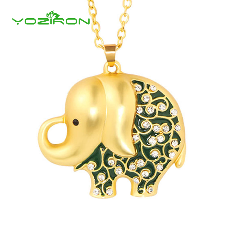 Yoziron Exquisite Cute Elephant Necklace Chain for Women Elegant Pendant Necklace for Women Party Jewelry Best Friend Gifts
Yoziron Exquisite Cute Elephant Necklace Chain for Women Elegant Pendant Necklace for Women Party Jewelry Best Friend Gifts