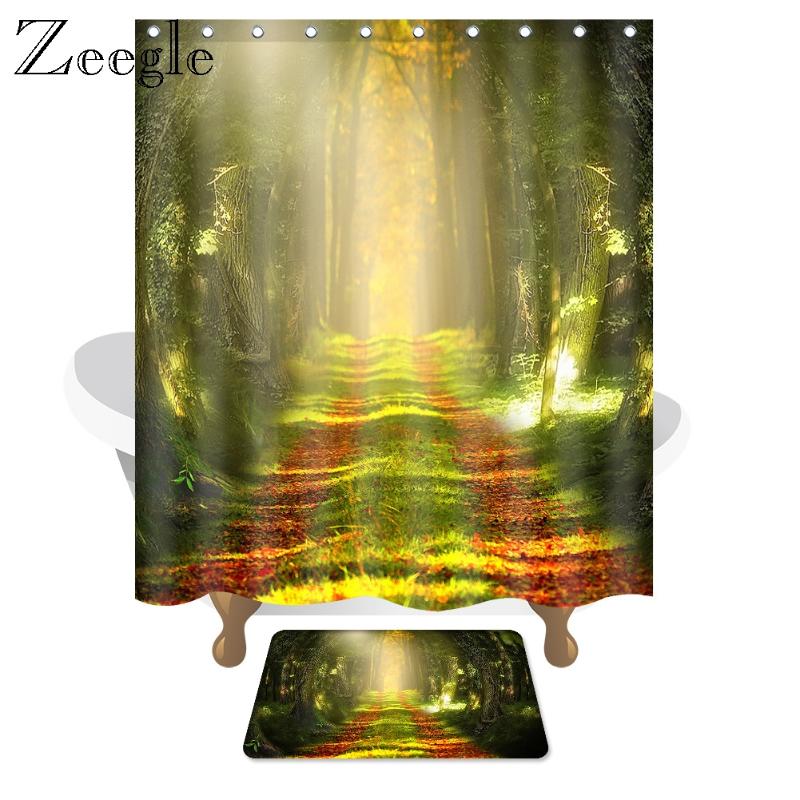 Zeegle Waterproof Curtain and Rubber Doormat Anti Slip Bathroom Shower Mat Bathroom Shower Curtain Printed Washable Toilet Set
Zeegle Waterproof Curtain and Rubber Doormat Anti Slip Bathroom Shower Mat Bathroom Shower Curtain Printed Washable Toilet Set