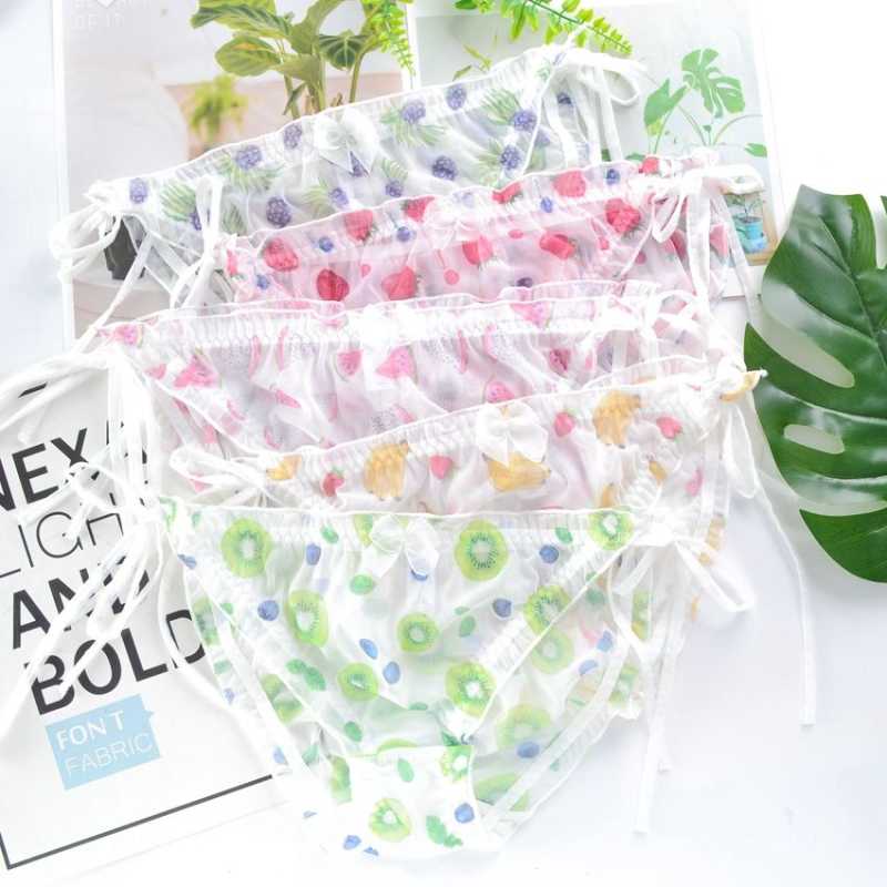 Sexy Underwear Women Thong Panties Seamless Ethika Strawberry Lingerie Cute Mesh Transparent Fruit Print Kawaii Panty Briefs
Sexy Underwear Women Thong Panties Seamless Ethika Strawberry Lingerie Cute Mesh Transparent Fruit Print Kawaii Panty Briefs
