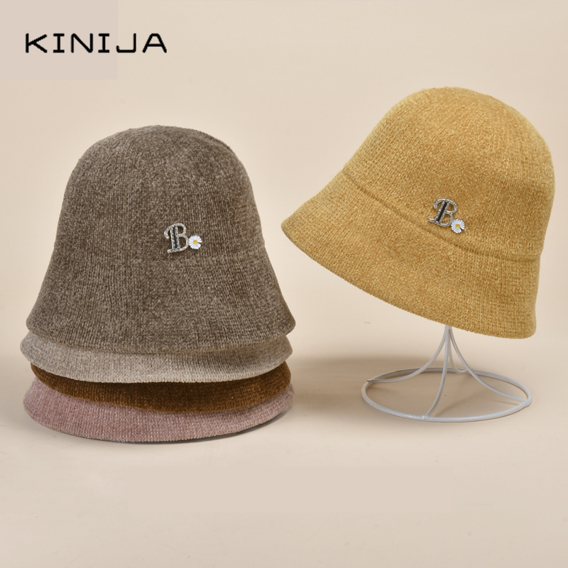 Autumn Winter chenille Bucket Hat Women Korean warm knitting hat bob thick panama Outdoor hiking Basin Cap fisherman Beanies, Pink
Autumn Winter chenille Bucket Hat Women Korean warm knitting hat bob thick panama Outdoor hiking Basin Cap fisherman Beanies, Pink