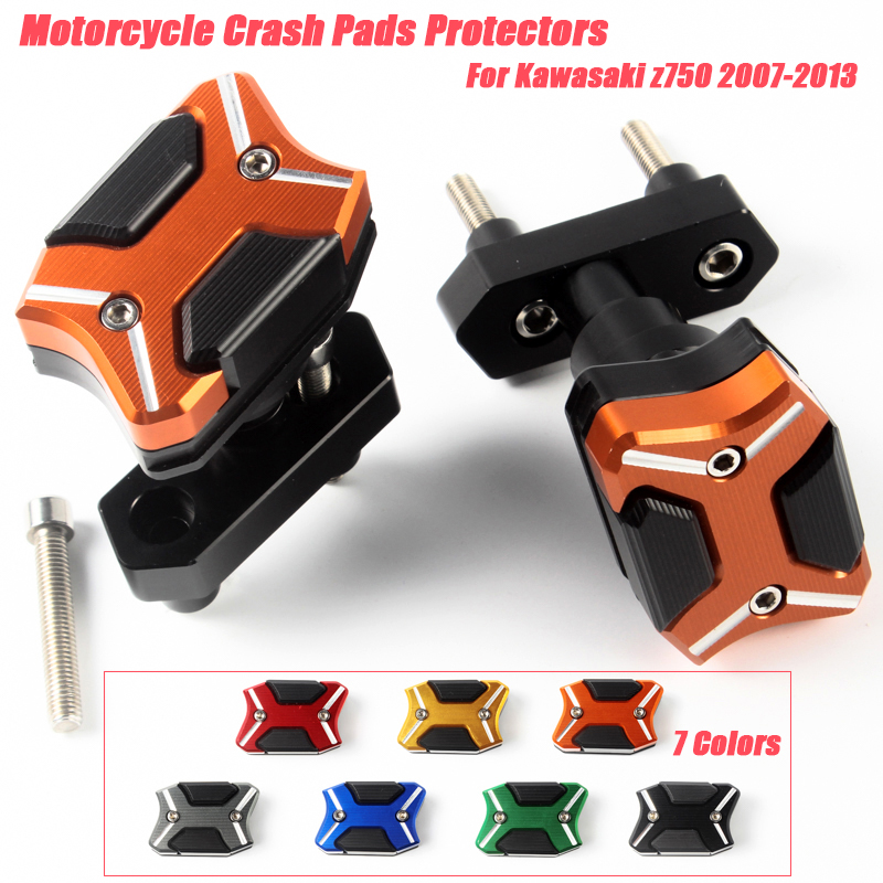 for Z750 2007 2008 2009 2010 2011 2012 2013 Motorcycle Escape Crash Pads Protectors CNC Titanium alloy
for Z750 2007 2008 2009 2010 2011 2012 2013 Motorcycle Escape Crash Pads Protectors CNC Titanium alloy