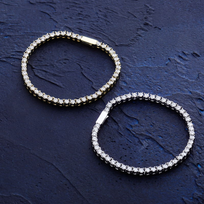 3/4/5//6mm Hip Hop Bling Iced Out Cubic Zirconia Tennis Chain Bracelets Women Men 1 Row CZ Link Chain Jewelry Gold Color
3/4/5//6mm Hip Hop Bling Iced Out Cubic Zirconia Tennis Chain Bracelets Women Men 1 Row CZ Link Chain Jewelry Gold Color