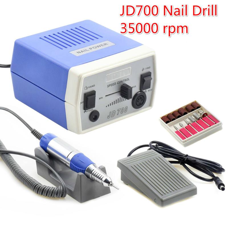 35W 35000RPM JD700 Pro Electric Nail Drill Machine Equipment Manicure Pedicure Files Nail Art Drill Pen Machine Set Tools
35W 35000RPM JD700 Pro Electric Nail Drill Machine Equipment Manicure Pedicure Files Nail Art Drill Pen Machine Set Tools