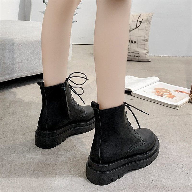 Women Ankle Boots Platform Round Toe Lace Up 5cm Heel Boots For Woman Zip Women Shoes Botas White Black Basic 35-40
Women Ankle Boots Platform Round Toe Lace Up 5cm Heel Boots For Woman Zip Women Shoes Botas White Black Basic 35-40
