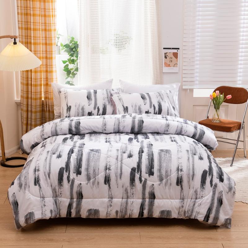 2 or 3pcs Ink and Wash Pattern Quilt Set ,Lightweight Microfiber Boho Coverlet Bedspread Set,1 Quilt, 1/2 Pillowshams
2 or 3pcs Ink and Wash Pattern Quilt Set ,Lightweight Microfiber Boho Coverlet Bedspread Set,1 Quilt, 1/2 Pillowshams