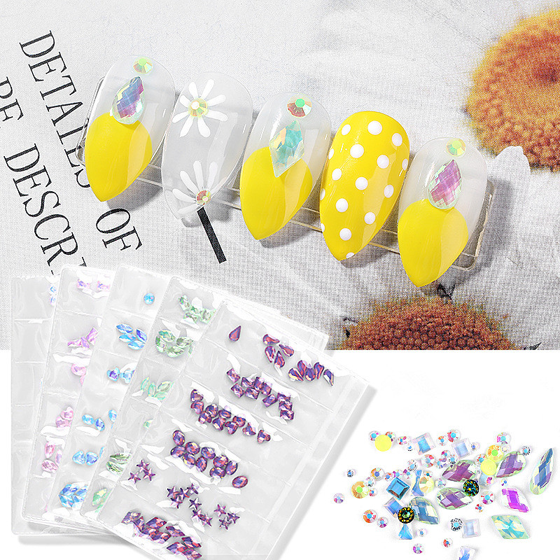 nail jewelry ab rhinestonbe manicure shaped diamond 6 bag crystal drill colorful mixed champagne drill f642, Silver;gold
nail jewelry ab rhinestonbe manicure shaped diamond 6 bag crystal drill colorful mixed champagne drill f642, Silver;gold