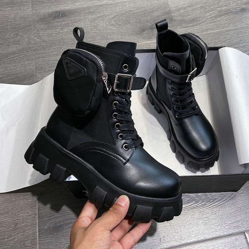 Autumn Winter Women Shoes Motorcycle Ankle Wallet Combat Boots Ladies Platform Artificial Leather Chunky Block Heel Shoes, Matte black
Autumn Winter Women Shoes Motorcycle Ankle Wallet Combat Boots Ladies Platform Artificial Leather Chunky Block Heel Shoes, Matte black