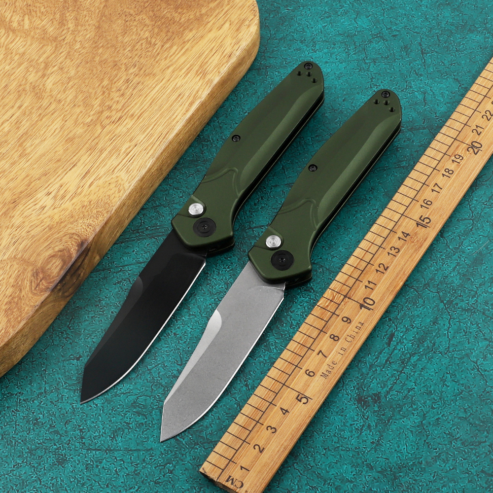 New 9400BK/9400 Folding Knife Mark S30v Blade Aluminum Alloy Handle Can Automatic Knife Survival EDC Tool Outdoor Camping Hunting