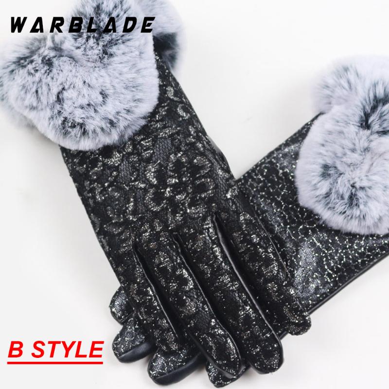 2020 Women New Solid Gloves Lady Black Leather Gloves Autumn Winter Warm Fur Mittens Winter Leather Driving
2020 Women New Solid Gloves Lady Black Leather Gloves Autumn Winter Warm Fur Mittens Winter Leather Driving