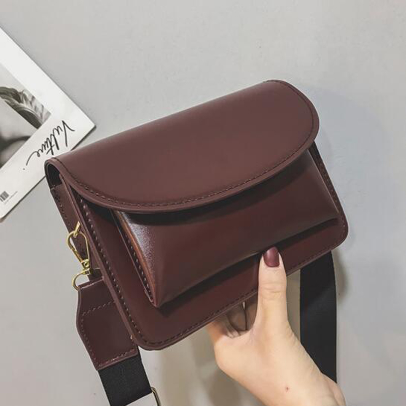 Simple Ladies Crossbody Bag Retro Shoulder Bag Women Messenger PU Leather Waterproof for Female
Simple Ladies Crossbody Bag Retro Shoulder Bag Women Messenger PU Leather Waterproof for Female