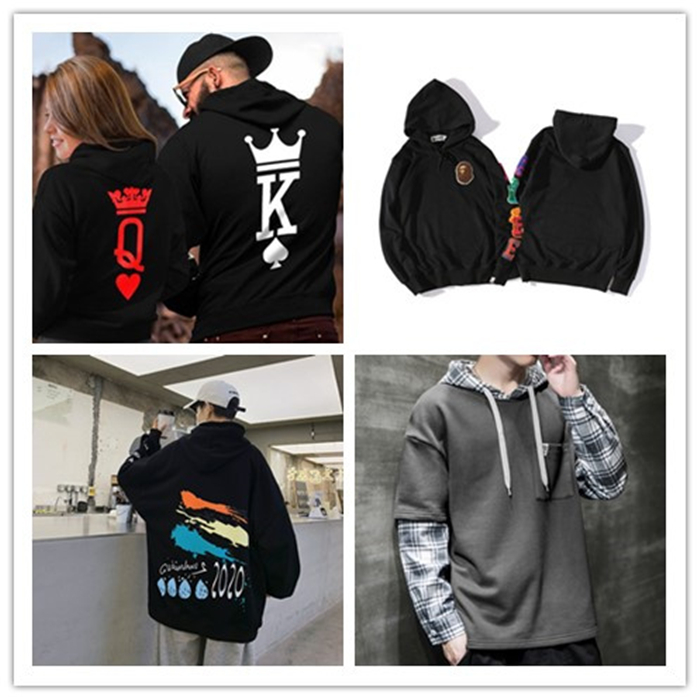 Couples Matching Clothes Men Women Queen King Hoodies Designer Hooded Sweatshirts, A-1 s-2xl
Couples Matching Clothes Men Women Queen King Hoodies Designer Hooded Sweatshirts, A-1 s-2xl