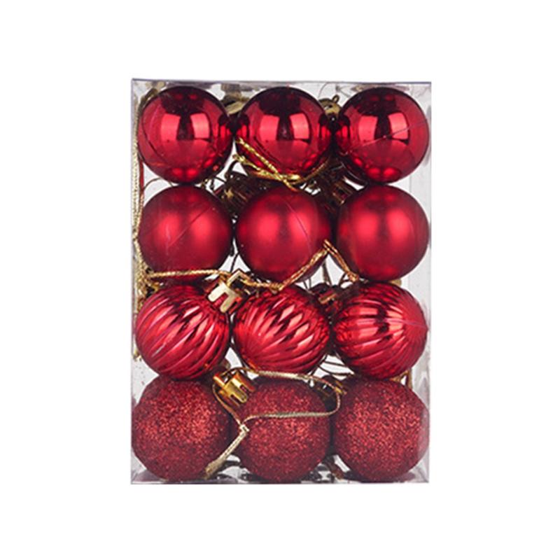 24pcs/lot 30mm Christmas Tree Decor Ball Bauble Xmas Party Hanging Ball Ornament Decorations For Home Christmas Decorations Gift
24pcs/lot 30mm Christmas Tree Decor Ball Bauble Xmas Party Hanging Ball Ornament Decorations For Home Christmas Decorations Gift