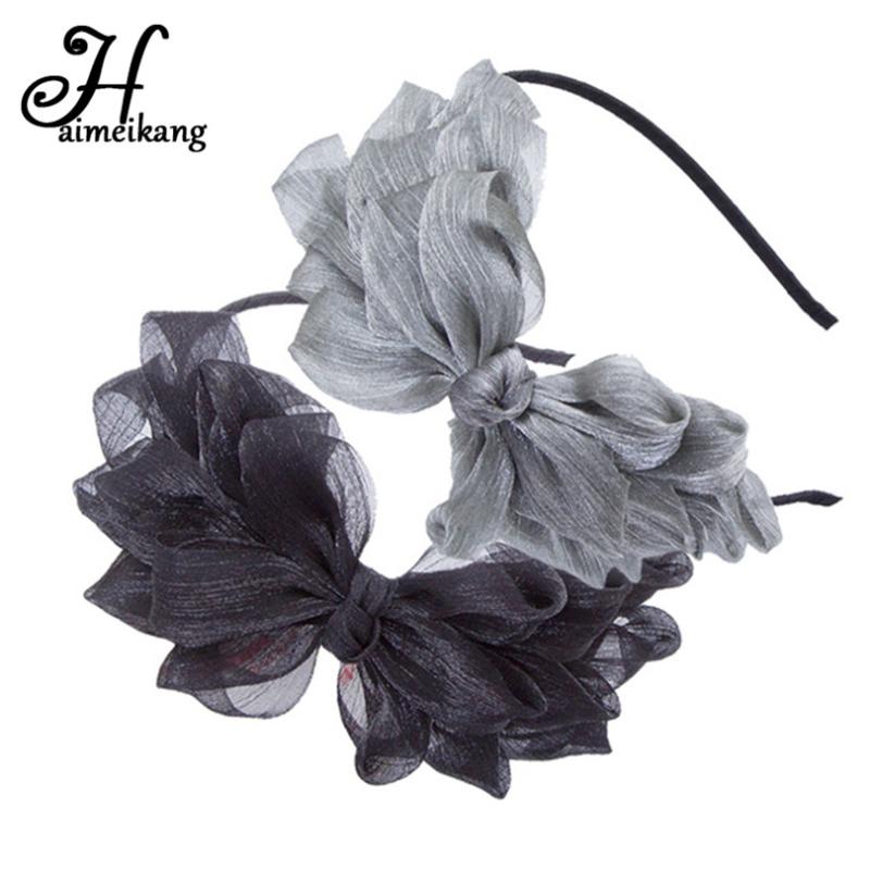 Haimeikang Vintage Lace Big Bow Hairbands Layers Veil Hair Hoop Headband Holder Hair Accessories Girls Cute Headwear 
Haimeikang Vintage Lace Big Bow Hairbands Layers Veil Hair Hoop Headband Holder Hair Accessories Girls Cute Headwear