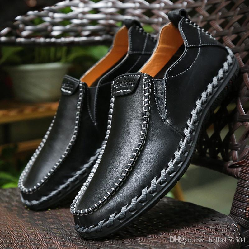 genuine leather male shoes suede loafer big size official shoes gentle mens travel walk shoe casual comfort breath shoes for Men zy701, Brown
genuine leather male shoes suede loafer big size official shoes gentle mens travel walk shoe casual comfort breath shoes for Men zy701, Brown