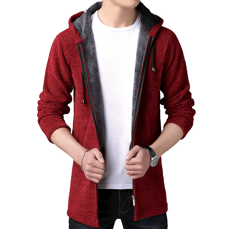 2020 Winter New Mens Hooded Sweaters Coats Fashion Casual Extended Sweater Plus Thick Warm Sweater Men Cashmere Sweaters J670, Red
2020 Winter New Mens Hooded Sweaters Coats Fashion Casual Extended Sweater Plus Thick Warm Sweater Men Cashmere Sweaters J670, Red