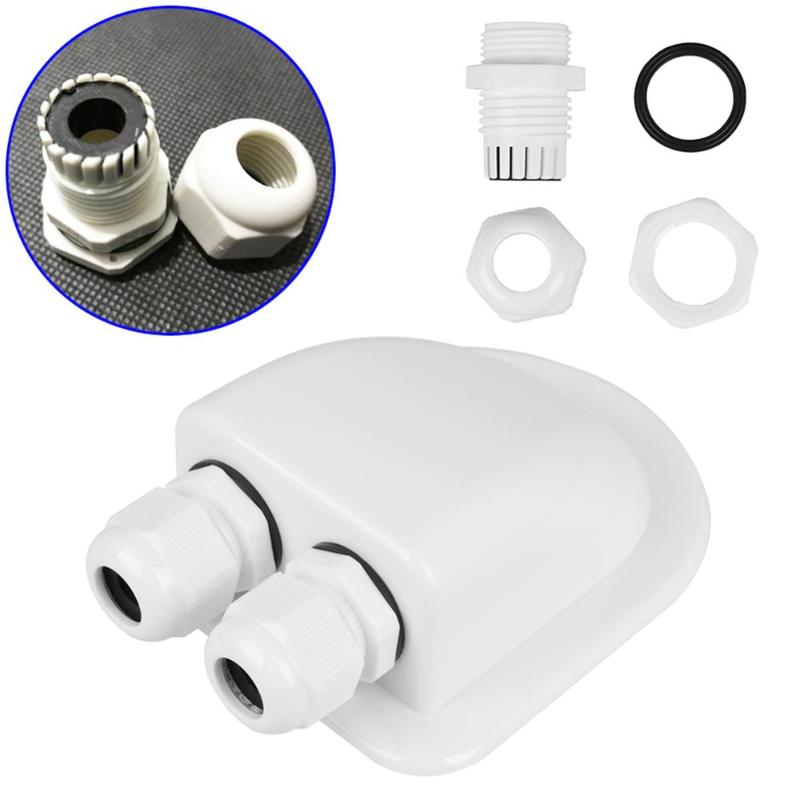 Waterproof ABS Junction Box Double Cable Entry Gland For RV Solar Panel Motorhomes Campervans Caravans Boats
Waterproof ABS Junction Box Double Cable Entry Gland For RV Solar Panel Motorhomes Campervans Caravans Boats