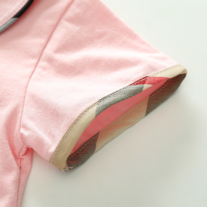 Summer Lapels Baby Rompers Baby Boy Girl Clothing Newborn Infant Short Sleeve Thin Children Clothes