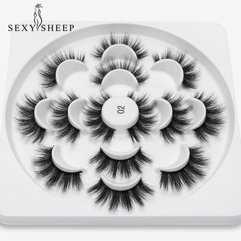 SEXYSHEEP 7pairs Faux 3D Mink Lashes Natural Long False Eyelashes Volume Fake Lashes Makeup Extension Eyelashe
SEXYSHEEP 7pairs Faux 3D Mink Lashes Natural Long False Eyelashes Volume Fake Lashes Makeup Extension Eyelashe