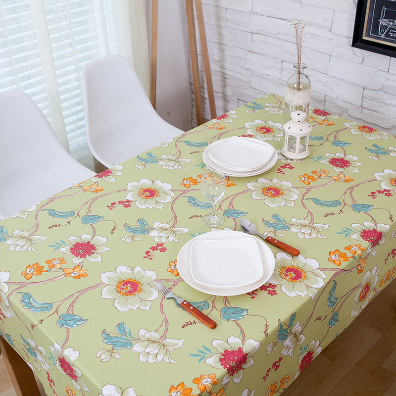 Pastoral style printed table cloth, household cloth cover cloth, pure cotton table green cloth, White
Pastoral style printed table cloth, household cloth cover cloth, pure cotton table green cloth, White