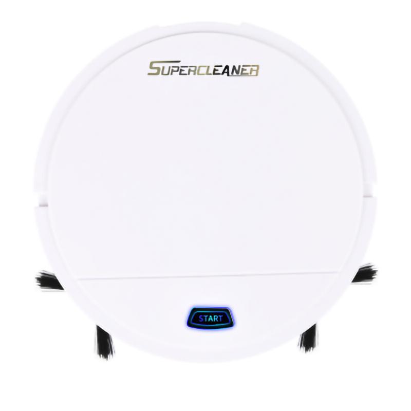 Robot Vacuum Cleaner USB Rechargeable Floor Sweeping Robot Dust Catcher Intelligent Auto-Induction Floor Sweeping