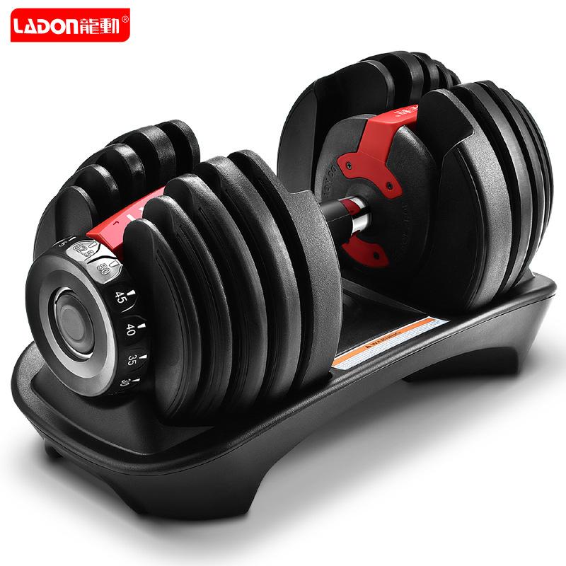 24kgs dumbbell fast adjustment dumbbell automatic rubberized intelligent automatic combination replacement DHL shipping, Black
24kgs dumbbell fast adjustment dumbbell automatic rubberized intelligent automatic combination replacement DHL shipping, Black