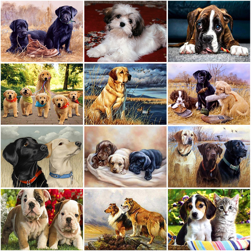 Diy Dog 5D Diamond Painting Cross Stitch Full Round Drill Diamond Embroidery Mosaic Rhinestone Handmade Gift Wall Art Decor
Diy Dog 5D Diamond Painting Cross Stitch Full Round Drill Diamond Embroidery Mosaic Rhinestone Handmade Gift Wall Art Decor