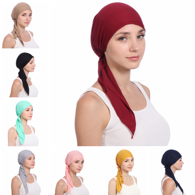 Wholesale 2020 New Women India Hat Muslim Ruffle Cancer Chemo Beanie Scarf daily wear solid Turban Two Tail Wrap Cap
Wholesale 2020 New Women India Hat Muslim Ruffle Cancer Chemo Beanie Scarf daily wear solid Turban Two Tail Wrap Cap