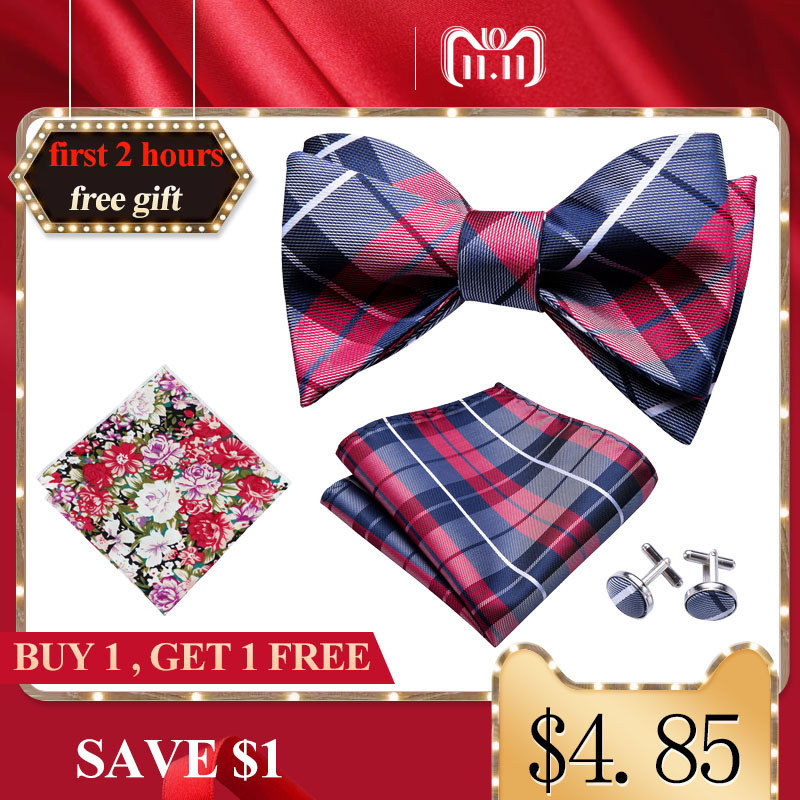 Pink Butterfly Self Bow Ties For Men Silk Creamy Red Lattice Handky Cufflink Suit Collar Removable Necktie Barry.Wang LH-1005
Pink Butterfly Self Bow Ties For Men Silk Creamy Red Lattice Handky Cufflink Suit Collar Removable Necktie Barry.Wang LH-1005