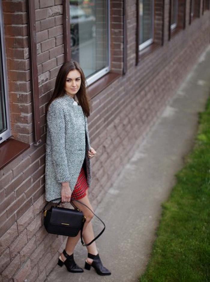 Wholesale-HOT SALE Design New Spring Winter Trench Coat Women Grey Medium Long Oversize Warm Wool Jacket Europ Fashion Overcoat S-4XL