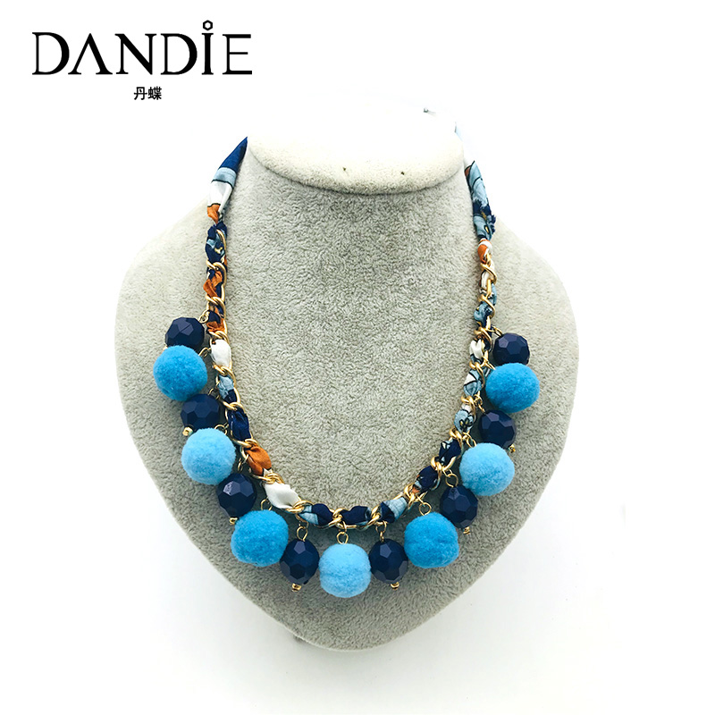 Dandie'S New Boho Style Adjustable Necklace Pompom Accessories Rope And Metal Chain Charm Unique Jewelry For Women
Dandie'S New Boho Style Adjustable Necklace Pompom Accessories Rope And Metal Chain Charm Unique Jewelry For Women