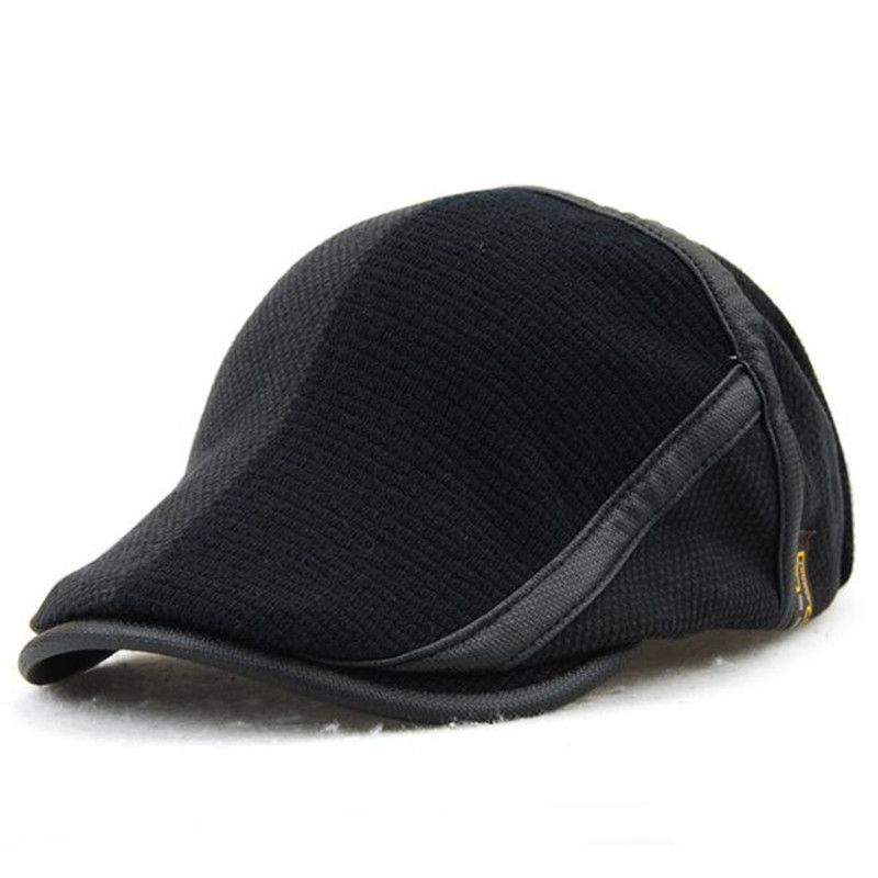 Knitted hat men's winter woolen warm berets hat new autumn winter hats for men Boinas cotton beret fashion casual sports caps, Black
Knitted hat men's winter woolen warm berets hat new autumn winter hats for men Boinas cotton beret fashion casual sports caps, Black