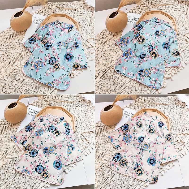 New Spring Dresses Styles Chinese Cheongsams For Girls Traditional Chinese Dress For Children Tang Suit Baby Costumes, Army green
New Spring Dresses Styles Chinese Cheongsams For Girls Traditional Chinese Dress For Children Tang Suit Baby Costumes, Army green